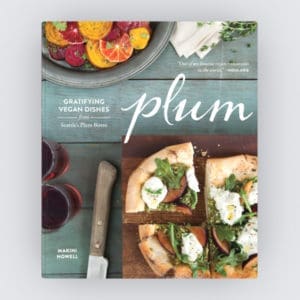 Plum Bistro Vegan Cookbook Cover Image